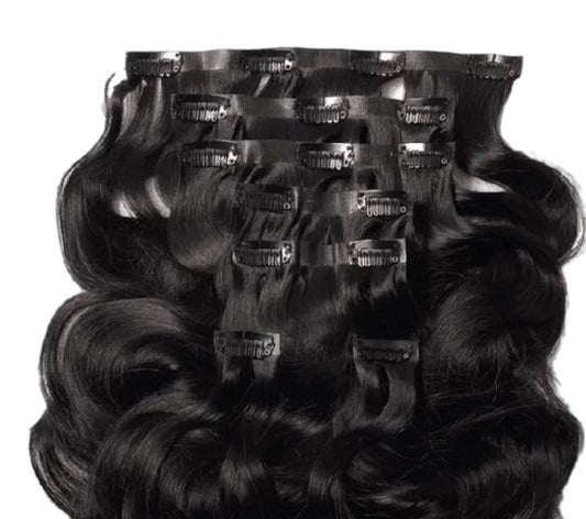 Body Wave Seamless Clip-In Extensions