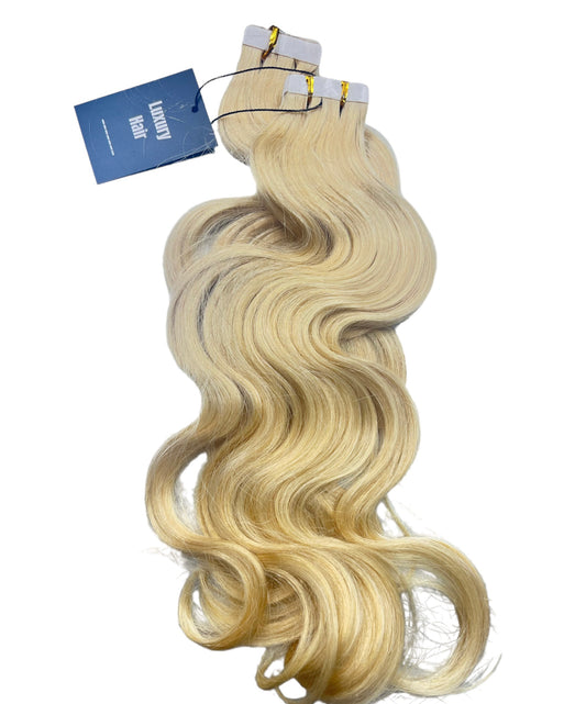 Ready to ship 613 Brazilian Body Wave Tape-In Extensions