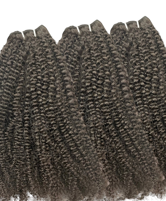 Raw Indian Tight Curly extensions